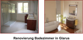 Renovierung Badezimmer in Glarus